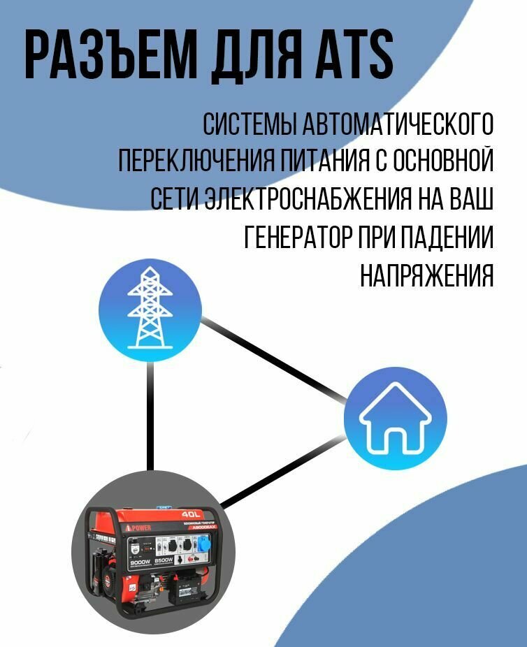 Генератор бензиновый A-iPower A9000EAX 20121 - фото №16