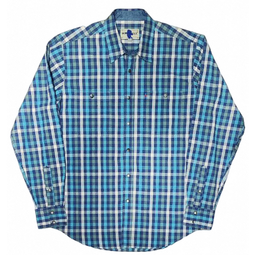 Рубашка WEST RIDER, размер 50, голубой