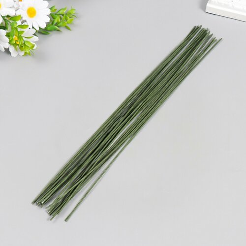 Проволока для творчестваЗеленая набор 20 шт 15 мм 36 см 447₽