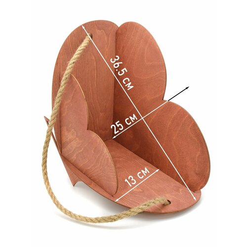 Корзина для хранения корзина-сердце для подарков хранения вещей и цветов 656₽