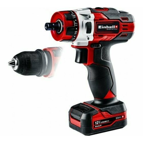 Дрель EINHELL акк TE-CD 121 X-Li 990000₽