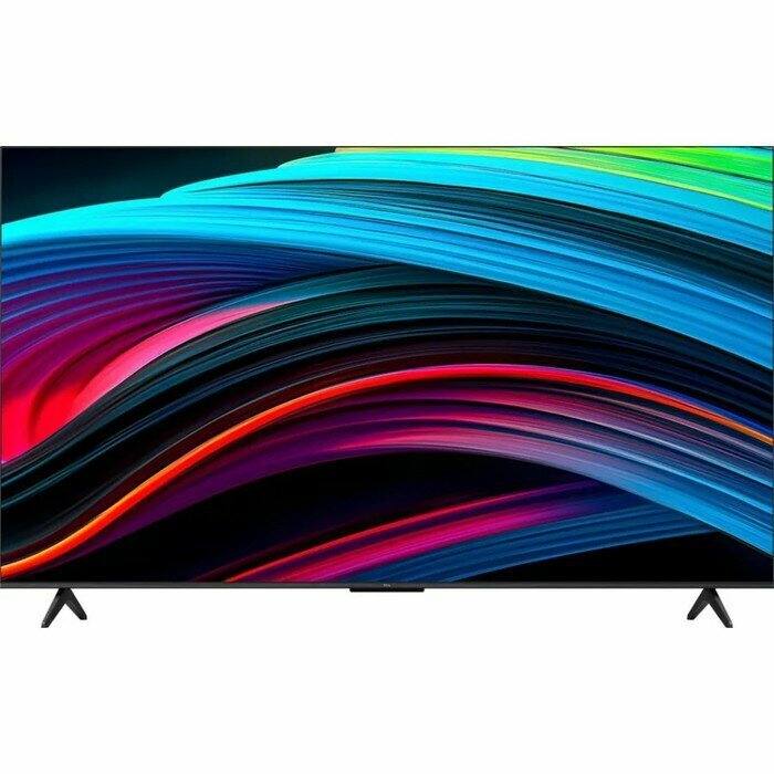 Телевизор TCL 55C647, 55", 3840x2160, DVB-T2/C/S/S2, HDMI 3, USB 1, SmartTV, чёрный