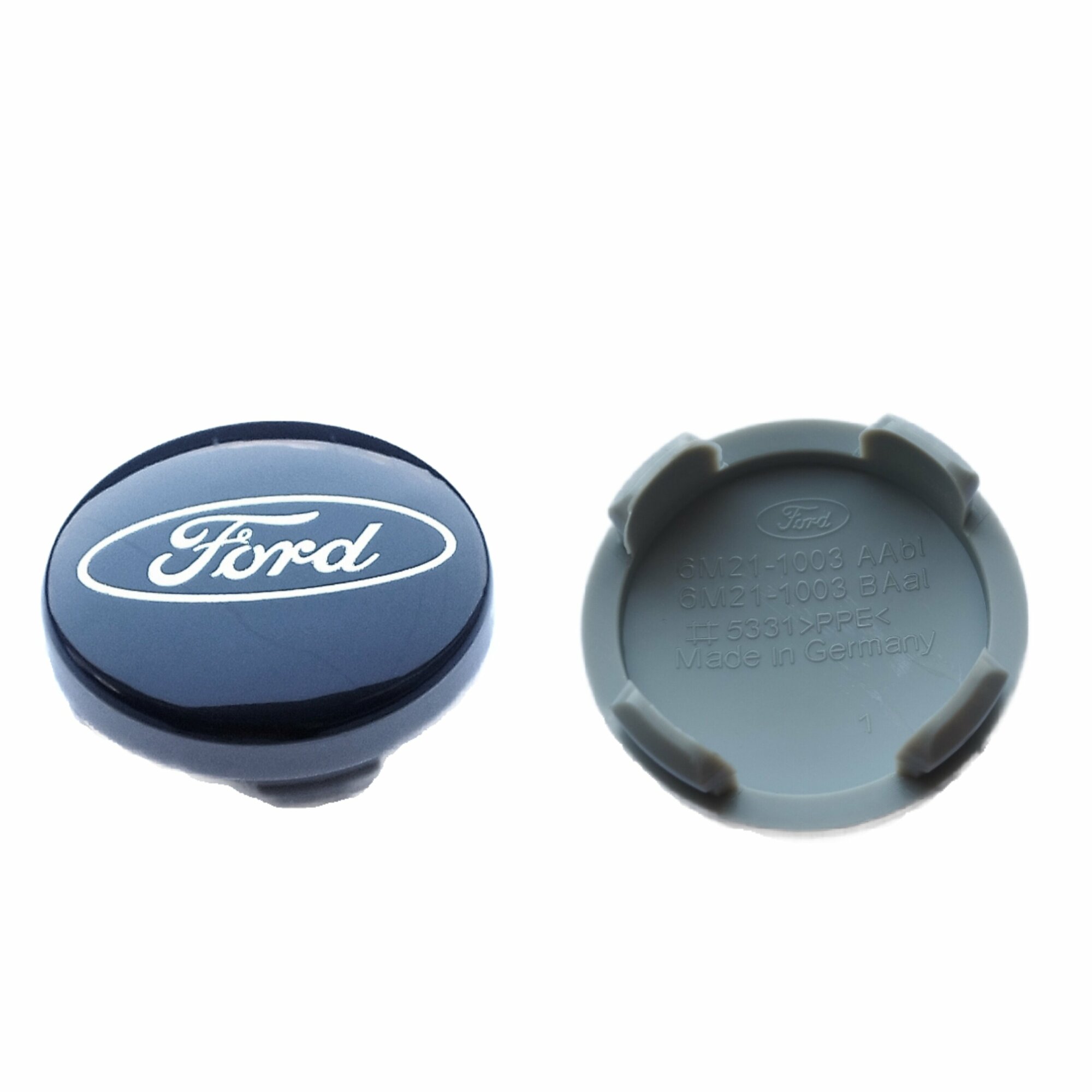 Заглушка диска/Колпачок ступицы литого диска FORD форд 54-50 цвет синий 4 штуки
