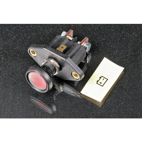 Выключатель массы АКБ 12-24V, 2-х контактный с индикацией (Pull On / Push Off) FE-A3626 RACING ELECTRIC