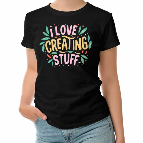 фото Футболка roly, размер s, черный