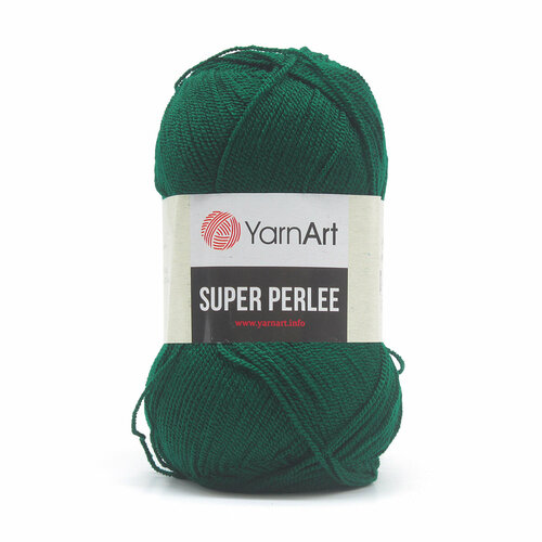 Пряжа для вязания YarnArt 'Super Perlee', 100г, 400м (100% акрил) (590 изумрудный), 5 мотков