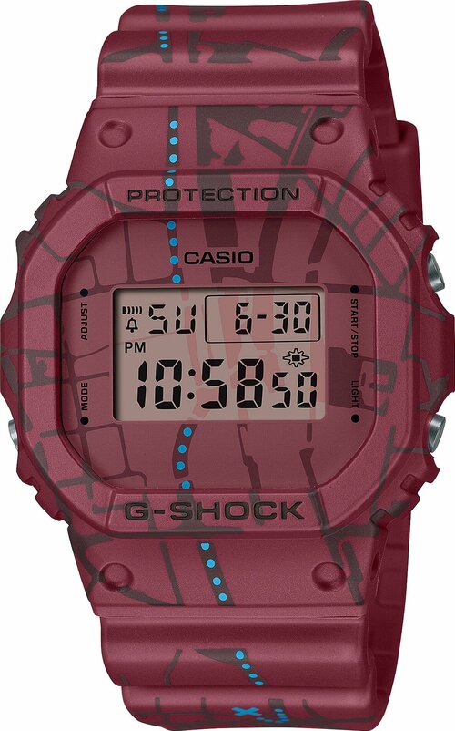 Наручные часы CASIO, красный