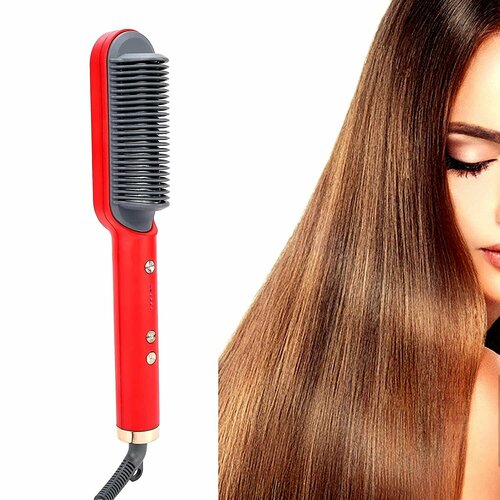 электрическая расческа терморегулятор для волос fh909 Расческа - выпрямитель для волос Straight comb FH909/ Электрическая расческа для выпрямления волос 5 температурных режимов