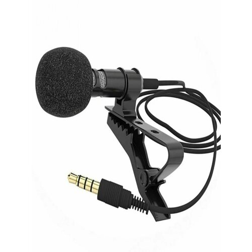 Микрофон петличный Professional lavalier MicroPhone Jack 35 мм петличка 42900₽