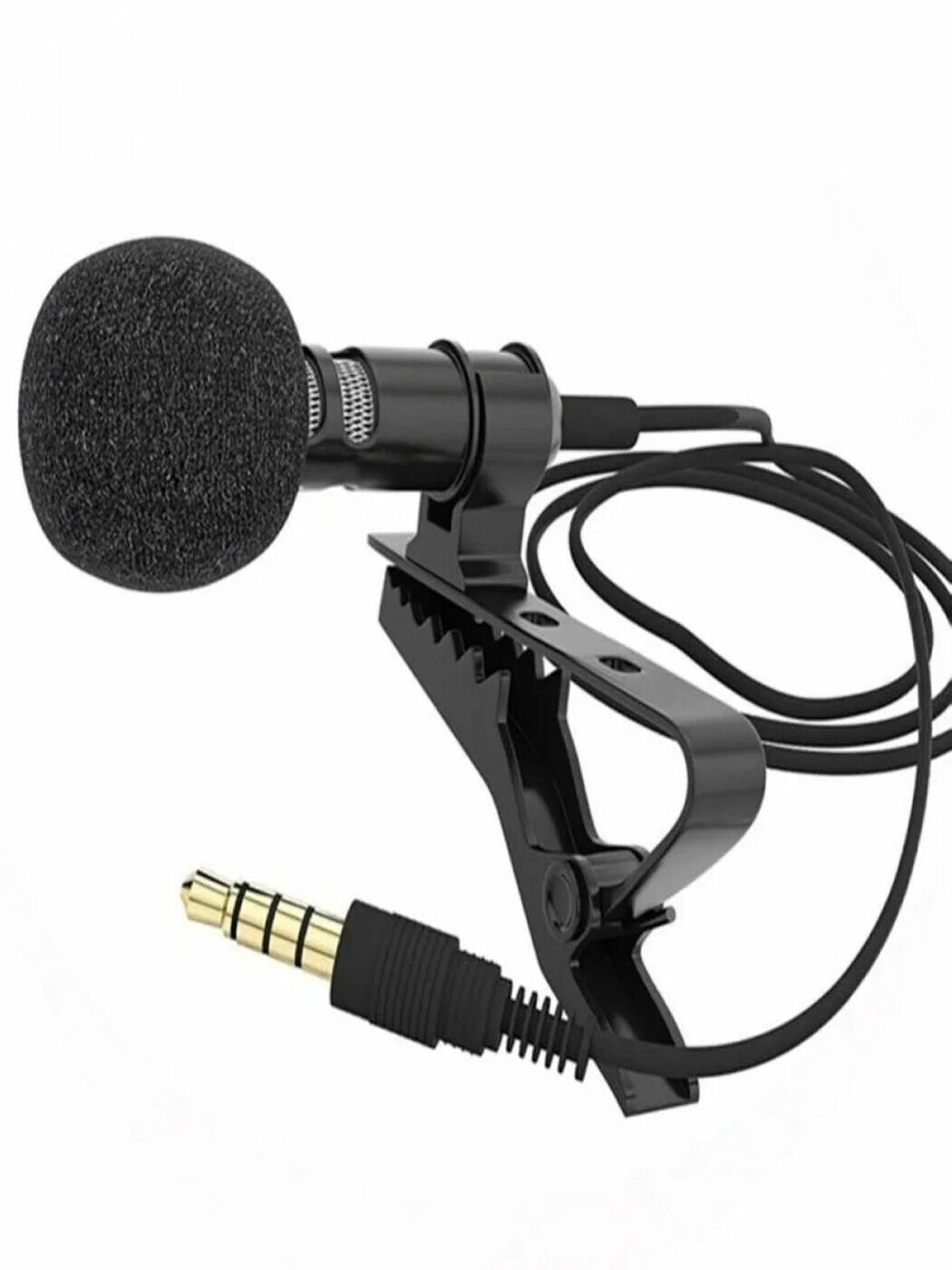 Микрофон петличный Professional lavalier MicroPhone Jack 35 мм петличка