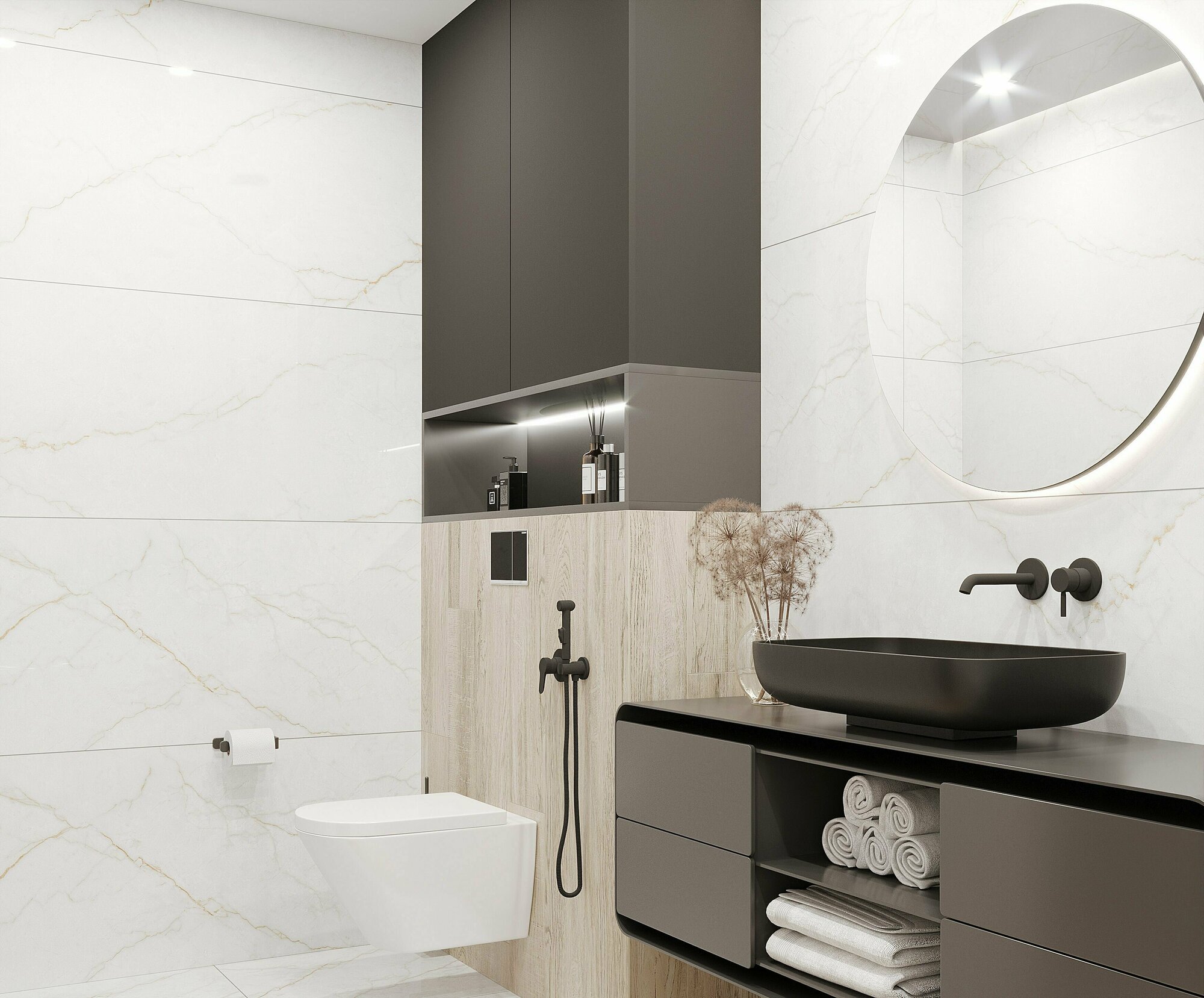 фото Керамогранит Laparet Torso Gold 60х120 Полированный 1,44 м2; ( 2 шт/упак)