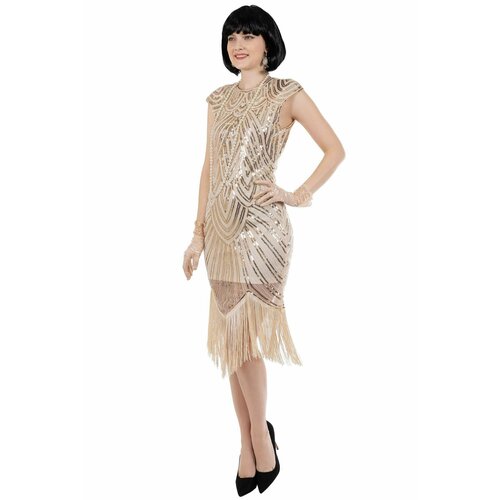 фото Платье театр имперских зрелищ, размер 50, золотой