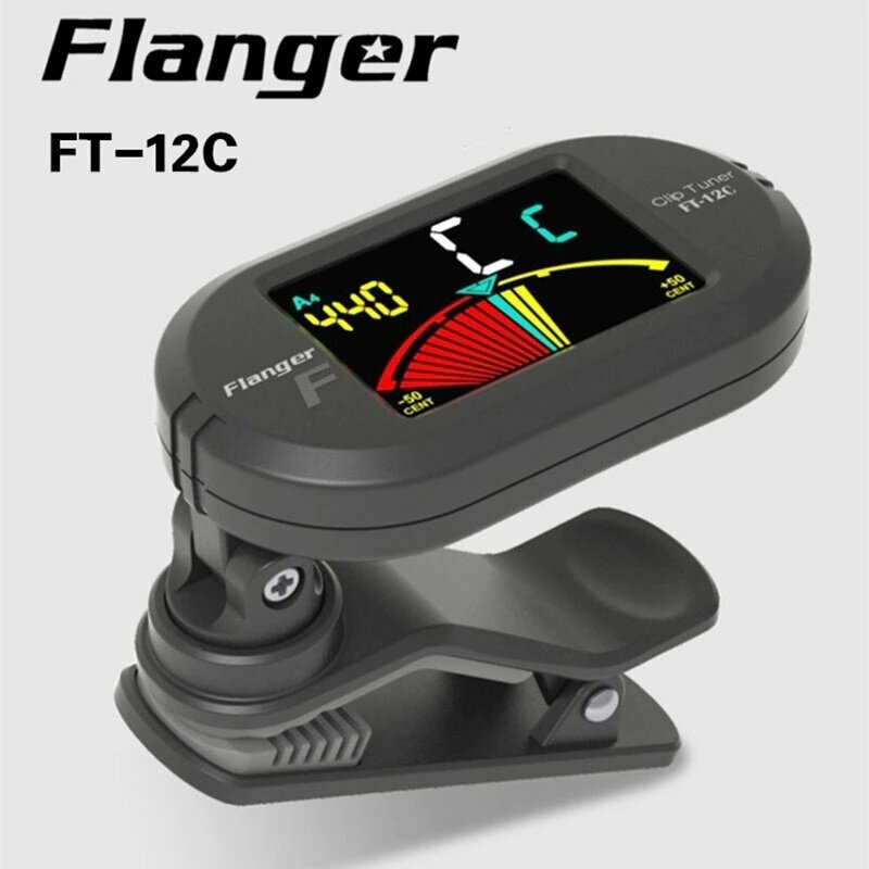 Тюнер на прищепке, хроматический, Flanger FT-12C — фото 4