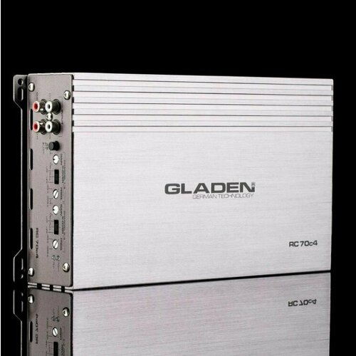 Автомобильная акустика Gladen RC 70c4 - 4-канальный усилитель звука 2592000₽