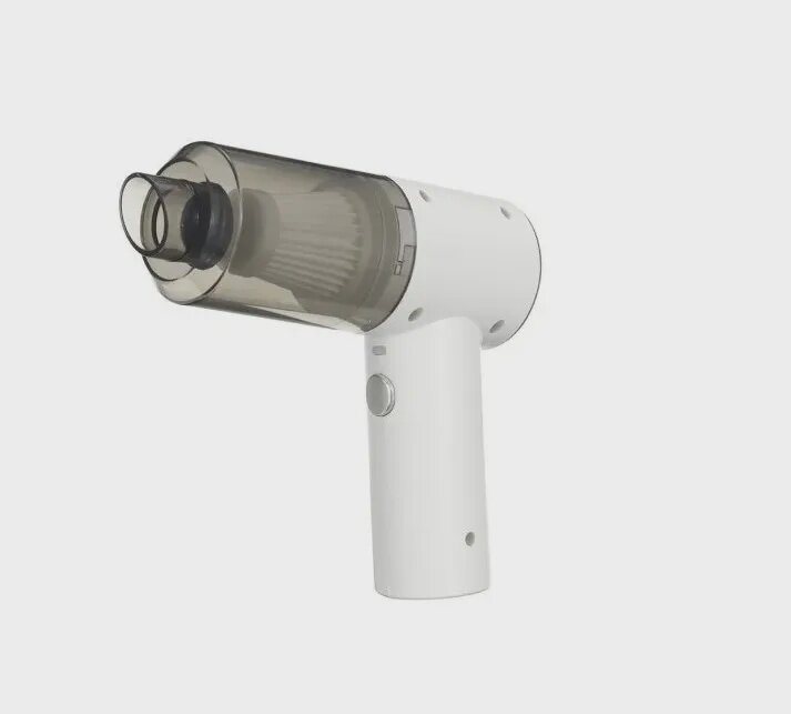 фото Беспроводной мини пылесос с подсветкой для авто и дома 2 в 1 XIMEIJIE Vacuum Cleaner, Белый