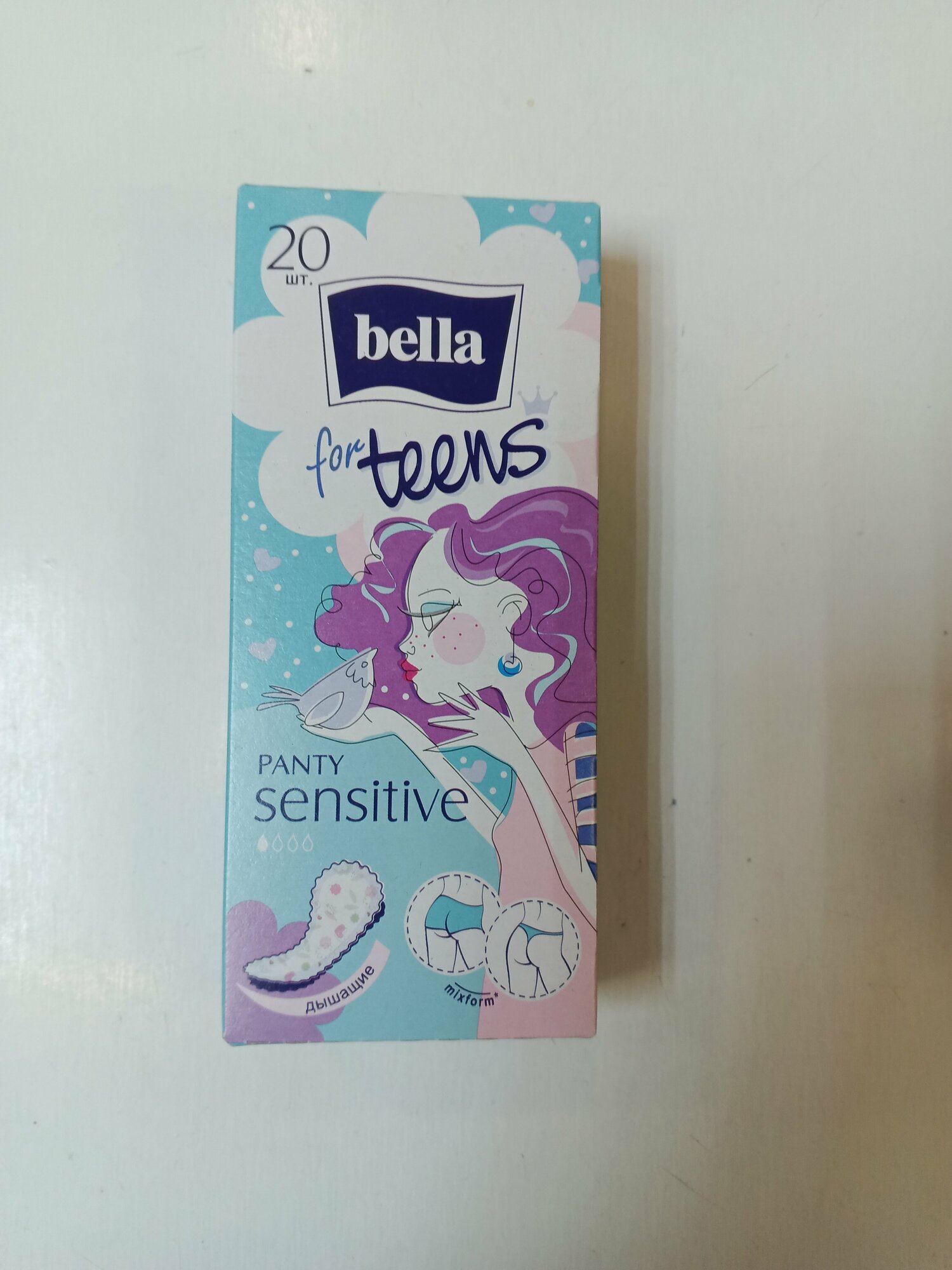 Ежедневные прокладки Bella for Teens Sensitive, 20 шт. - фото №20