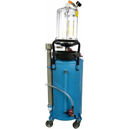 TROMMELBERG UZM80 Устройство для сбора масла 80 л, пневмозабор, пневмослив, воронка, предкамера - фото №16