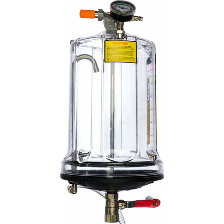 TROMMELBERG UZM80 Устройство для сбора масла 80 л, пневмозабор, пневмослив, воронка, предкамера - фото №14