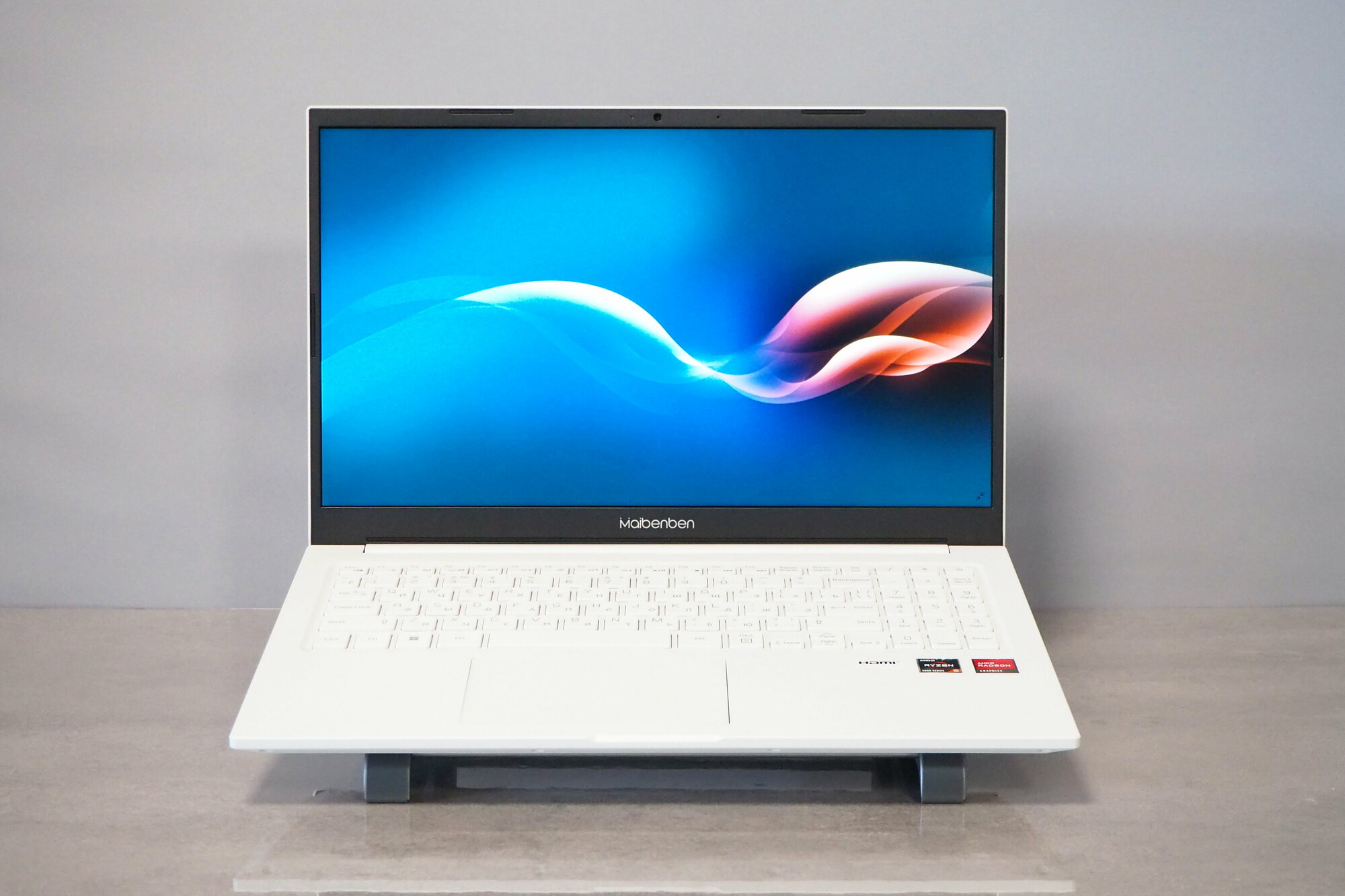 15.6" Ноутбук Maibenben M555 White (1920x1080, AMD Ryzen 5 5500U, RAM ...