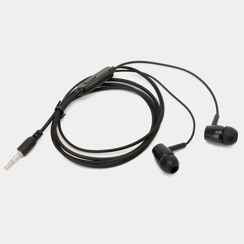 Купить Проводные наушники с микрофоном AUX / 3.5mm /черные - цена: 349 ...