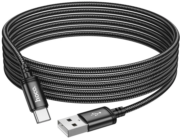Кабель USB/Type-C, 3.0м, 3А, hoco. X91