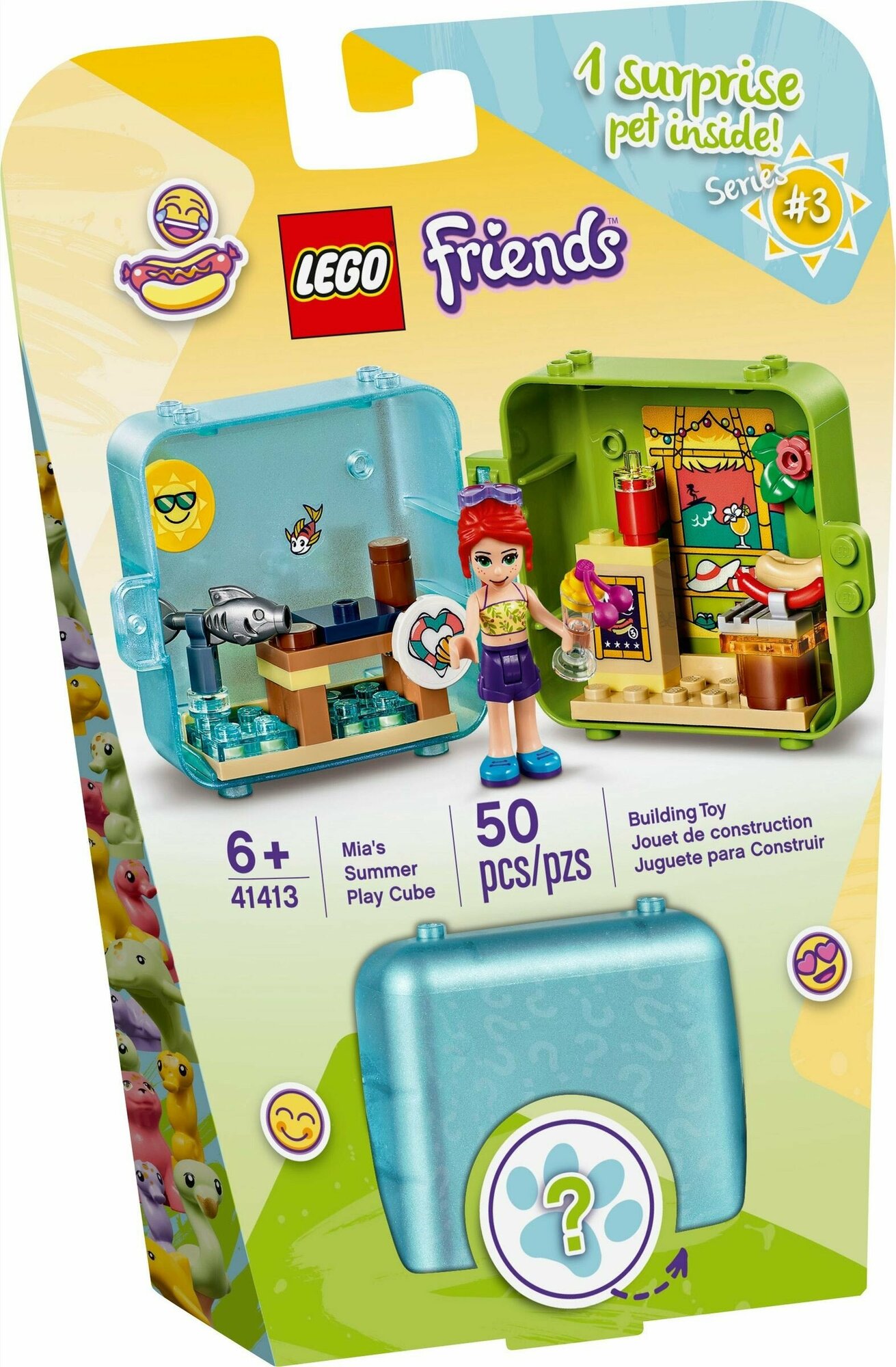 Конструктор LEGO Friends 41413 Летняя игровая шкатулка Мии, 50 дет.