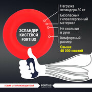 Набор эспандеров Fortius кистевых 3шт. (10, 20,30кг)