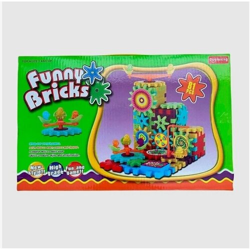 Конструктор FUNNY BRICKS 81 деталь