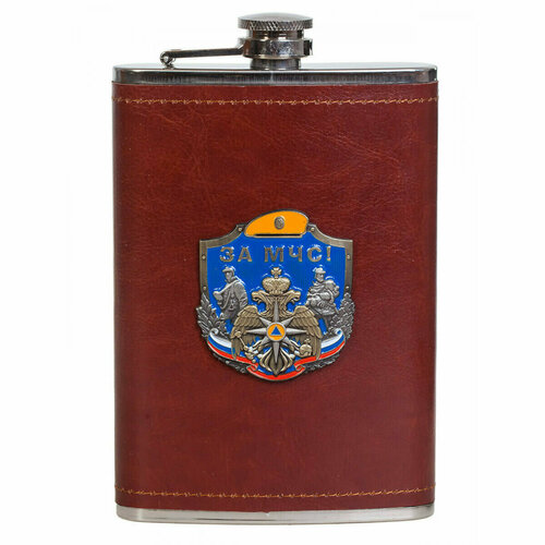 Фляжка обтянутая кожей МЧС 1330₽