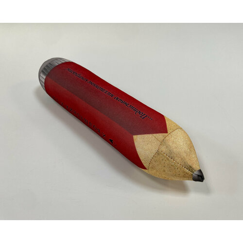 Игрушка антистресс Карандаш - Волшебник красный, забавный подарок для друзей и коллег, 