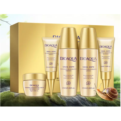 Набор для ухода за лицом с экстрактом улитки и авокадо (мини)