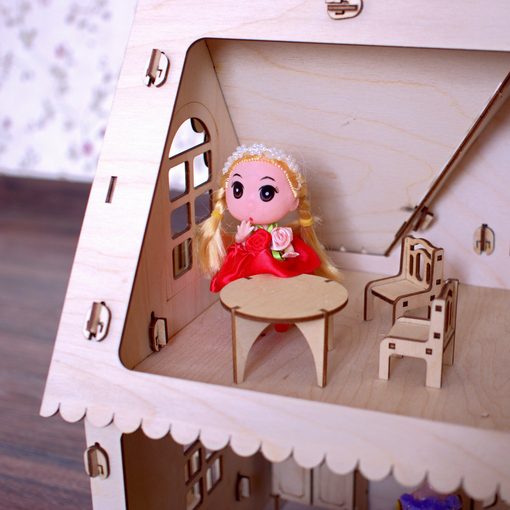 Домик "Country house" для маленьких кукол