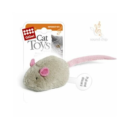 ГиГви 75040 Игрушка д/кошек Мышка с электронным чипом