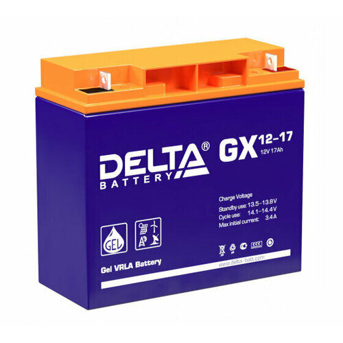 Аккумуляторная батарея Delta GX 12-17