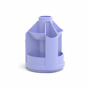 Подставка настольная вращающаяся пластиковая ErichKrause® Mini Desk, Pastel, фиолетовый