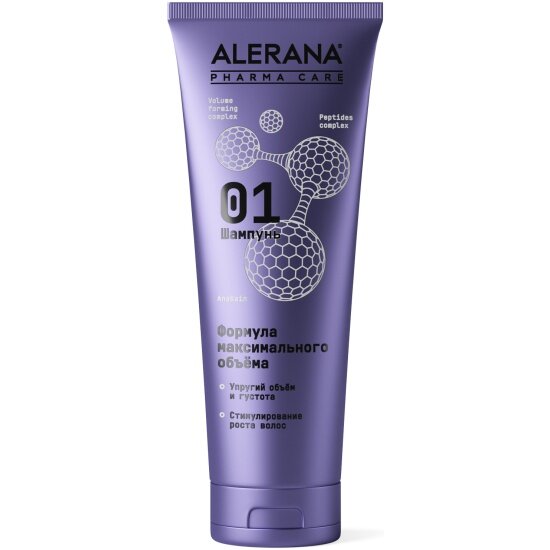 Шампунь для волос Alerana Pharma Care Формула максимального объема, 260 мл
