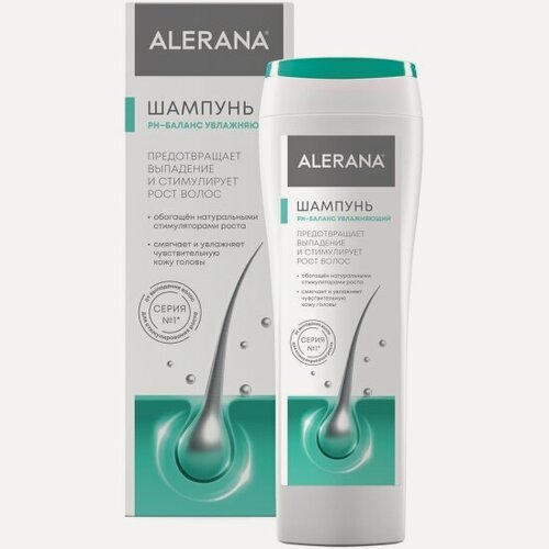 Изображение товара Шампунь для волос Alerana pH-баланс Увлажнение, 250 мл