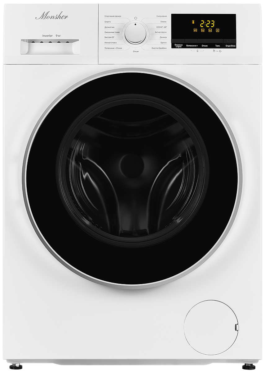 Стиральная машина отдельностоящая Monsher MWM 570 Blanc - фотография № 7
