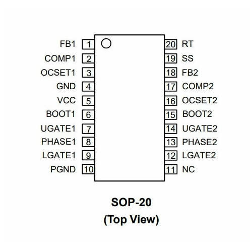 Микросхема APW7159KI-TUG