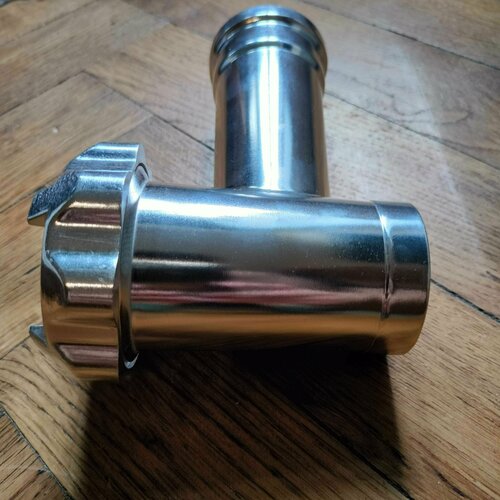 Корпус шнека и гайка для мясорубки Kitfort КТ-2101-3