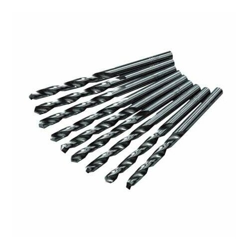 Сверла по металлу 9,0х125мм Р9М3/HSS белые (5шт/уп) (1упак) (130879)