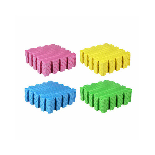 Vetta набор матов-пазлов 10шт мягкие 30х30см колор 4 цвета 1277₽