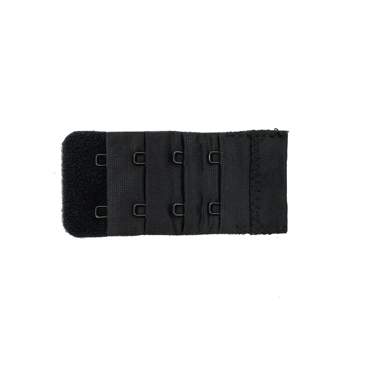 Удлинитель для бюстгальтера 2 крючка Hobby&Pro, 4 ряда, 35 мм, 852001 (черный), 5 упак