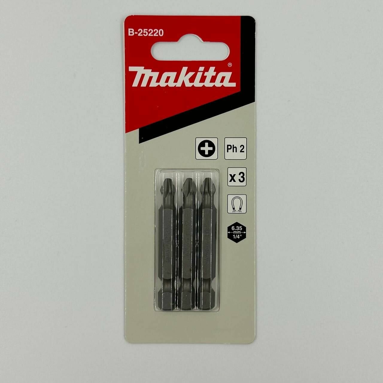 Насадка Makita (Макита) PH2, 50 мм, E-form(MZ), 3 шт. (B-25220) оригинал