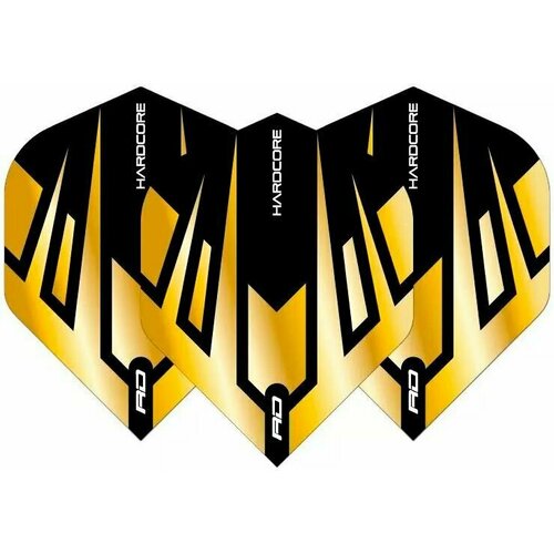 фото Профессиональные оперения 3шт для дротиков дартс red dragon hardcore (6833)