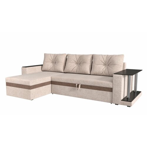 Угловой диван Атланта-Е, Furne, рогожка, Угол Левый, 3212001L