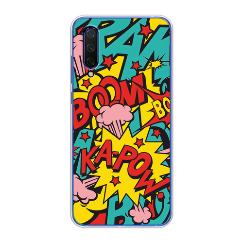 Силиконовый чехол на Xiaomi Mi A3 Lite / Сяоми Ми А3 Лайт Постер pop art