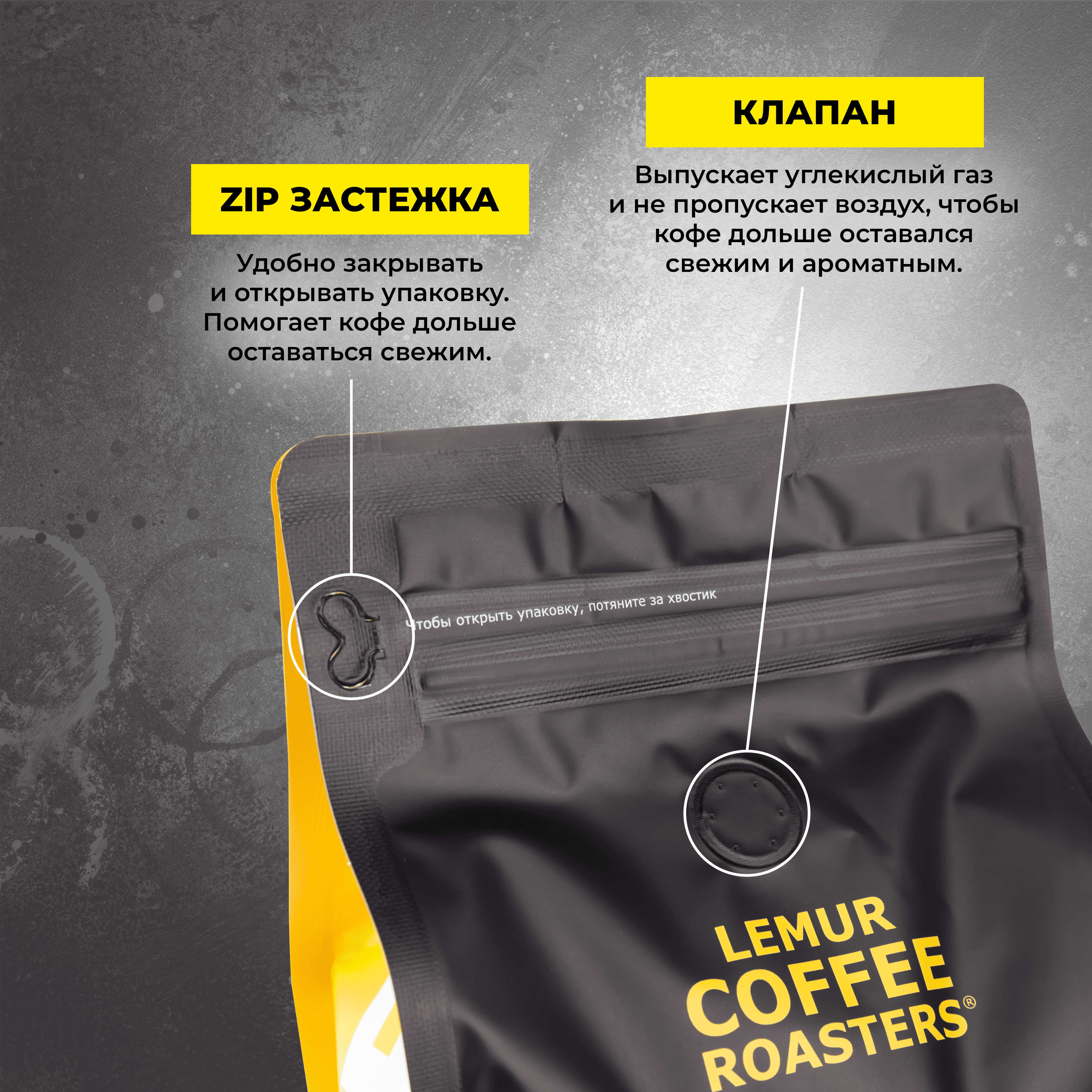 Свежеобжаренный кофе в зернах Колумбия итальянская обжарка Lemur Coffee Roasters, 1кг