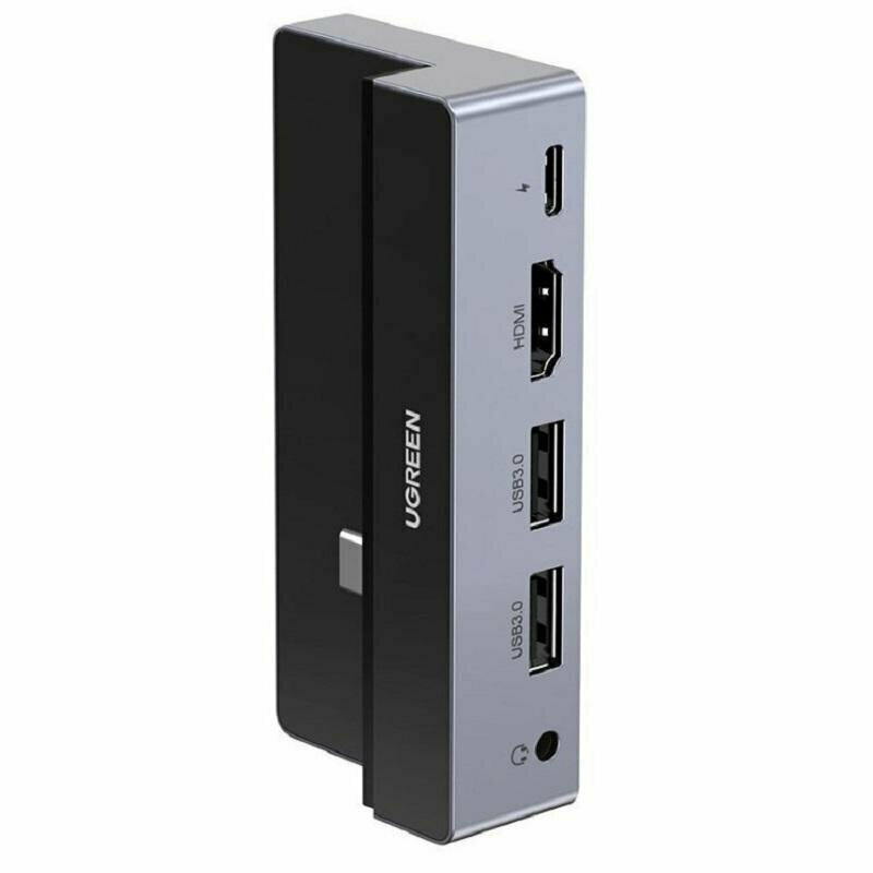USB концентратор Ugreen для iPad Pro (хаб) 2 x USB 30 HDMI 35 jack PD (70688)