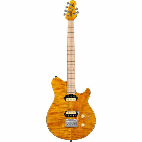 ernie ball 4631 футболка music man два гитариста чёрная l Электрогитара Sterling AX3FM-TGO-M1